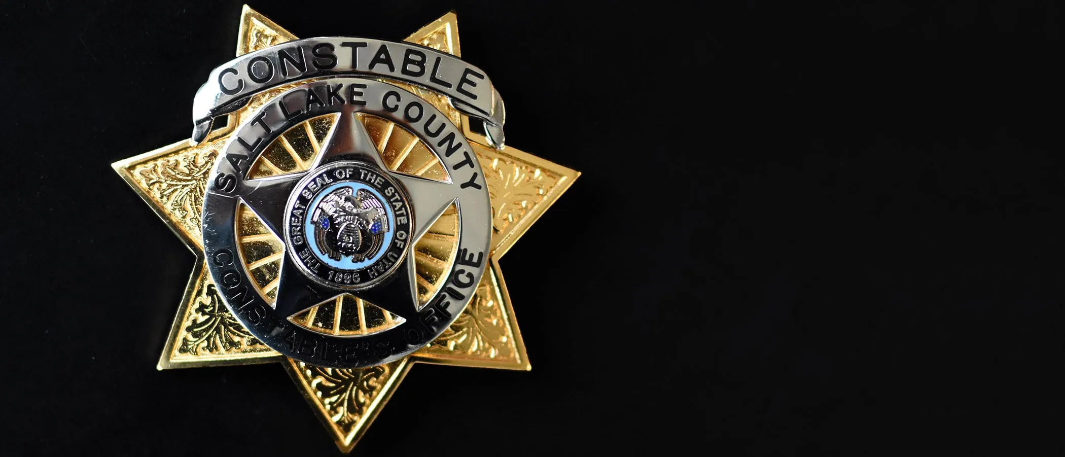 Salt Lake County Constable Seven-Point Badge
