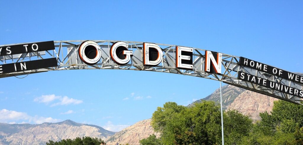 entrance, gate, ogden, enter, exit, architecture, utah, ogden, ogden, ogden, ogden, ogden