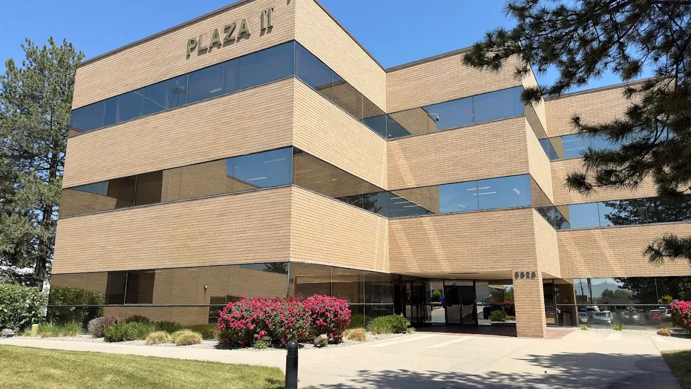 Sports Mall Plaza II office building at 5525 S 900 E in Murray, Utah, home to the Wasatch Constables office